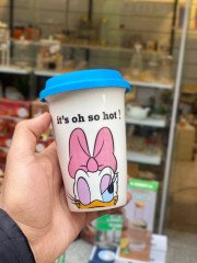 مج البورسلين الحراري ديزني بغطاء سيلكون