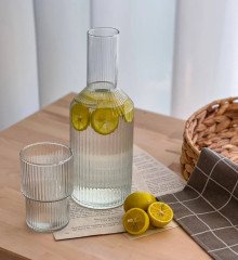 قارورة زجاجيه 1.5 لتر
